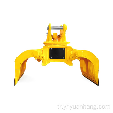 Dönen Hidrolik Grapple Excavator yıkım Grapple